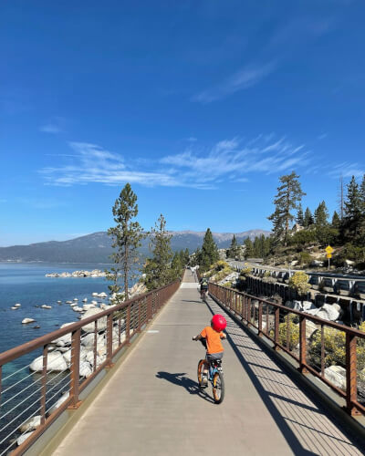 Bike to the Views at Lake Tahoe's East Shore Trail