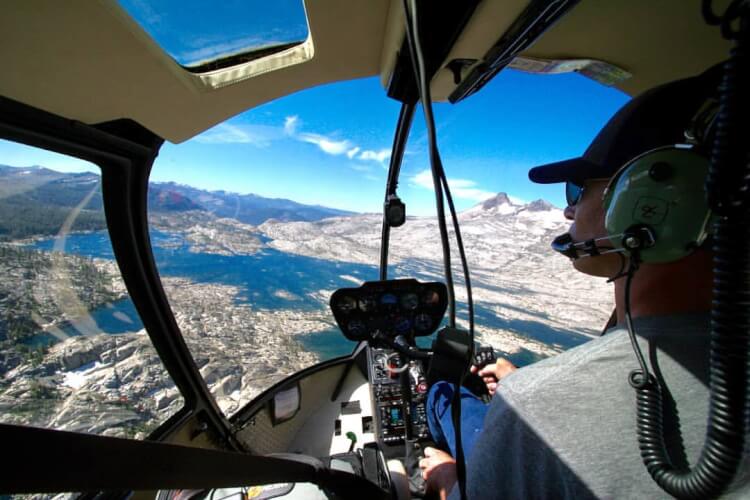 Drift over Dazzling Waters with Tahoe Helicopters