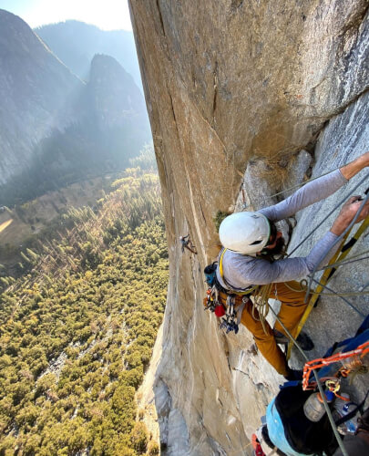 Climb a Rock at Yosemite National Park